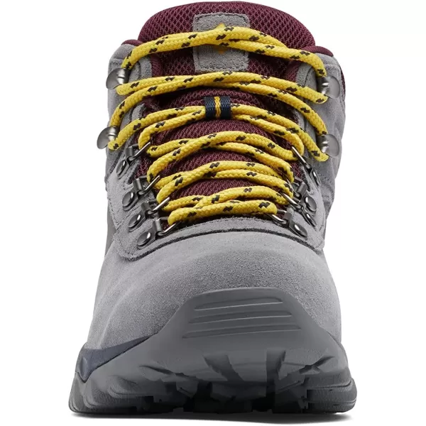 imageColumbia Mens Newton Ridge Plus Ii Suede Waterproof Hiking BootTi Grey Steel Epic Plum