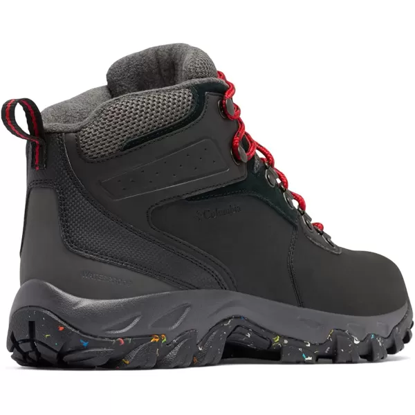 imageColumbia Mens Newton Ridge Plus Ii Waterproof Hiking ShoeBlack Mountain Red