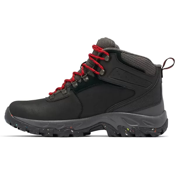 imageColumbia Mens Newton Ridge Plus Ii Waterproof Hiking ShoeBlack Mountain Red