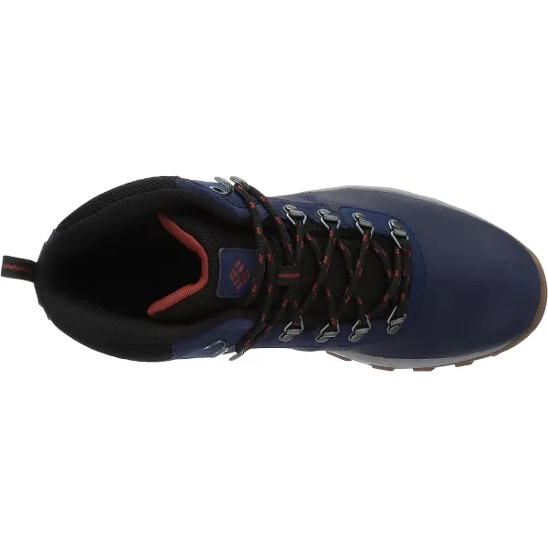 imageColumbia Mens Newton Ridge Plus Ii Waterproof Hiking ShoeCollegiate Navy Rusty