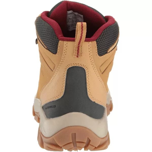 imageColumbia Mens Newton Ridge Plus Ii Waterproof Hiking ShoeCurry Red Jasper