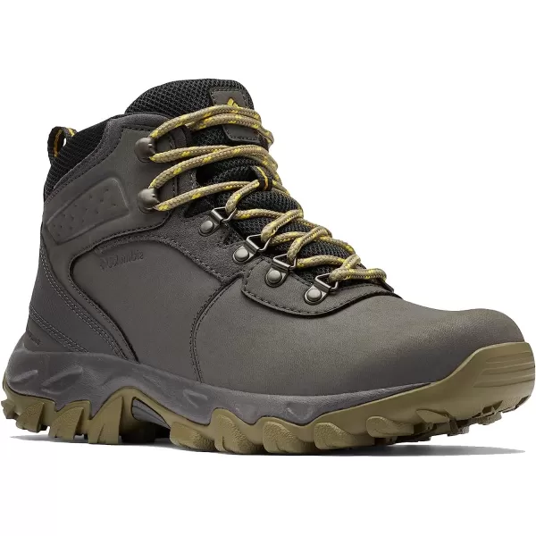 imageColumbia Mens Newton Ridge Plus Ii Waterproof Hiking ShoeDark Grey Stone Green
