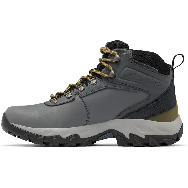 imageColumbia Mens Newton Ridge Plus Ii Waterproof Hiking ShoeGraphite Black