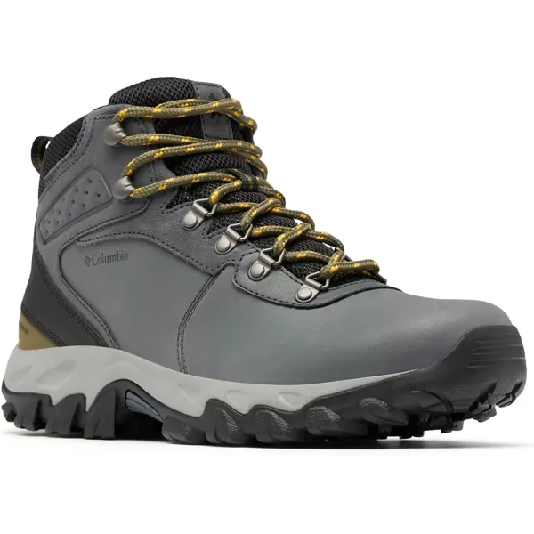 imageColumbia Mens Newton Ridge Plus Ii Waterproof Hiking ShoeGraphite Black