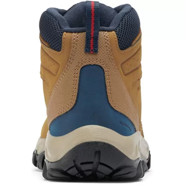 imageColumbia Mens Newton Ridge Plus Ii Waterproof Hiking ShoeLight BrownRed Velvet