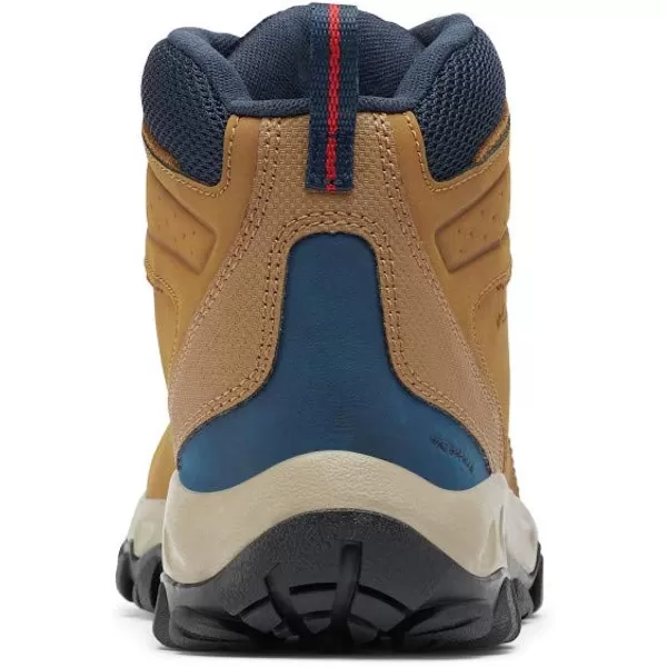 imageColumbia Mens Newton Ridge Plus Ii Waterproof Hiking ShoeLight BrownRed Velvet
