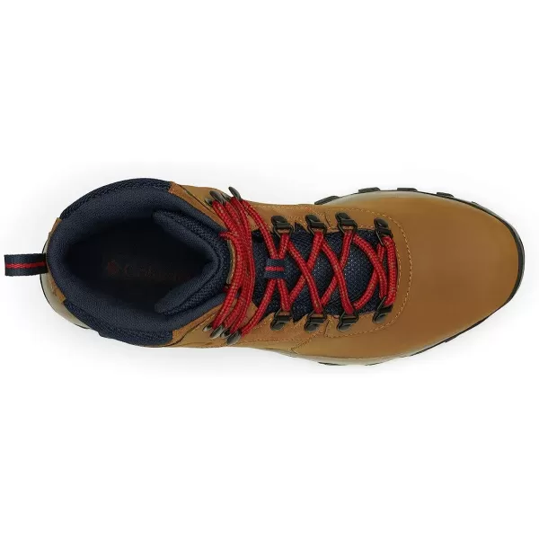 imageColumbia Mens Newton Ridge Plus Ii Waterproof Hiking ShoeLight BrownRed Velvet