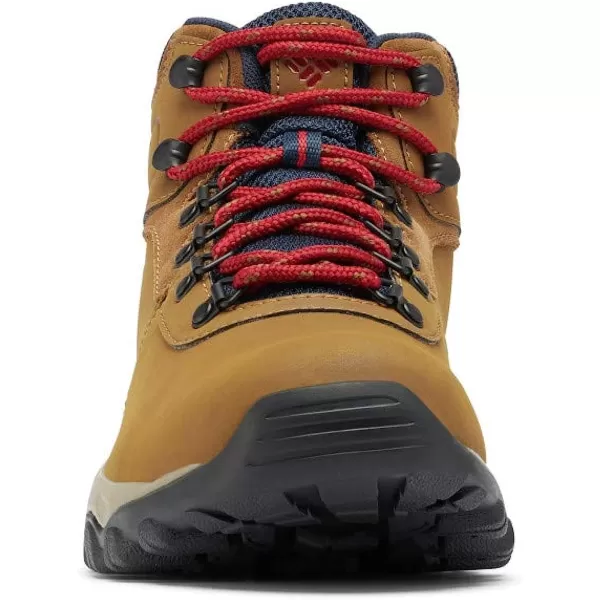 imageColumbia Mens Newton Ridge Plus Ii Waterproof Hiking ShoeLight BrownRed Velvet