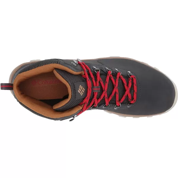 imageColumbia Mens Newton Ridge Plus Ii Waterproof Hiking ShoeShark Mountain Red