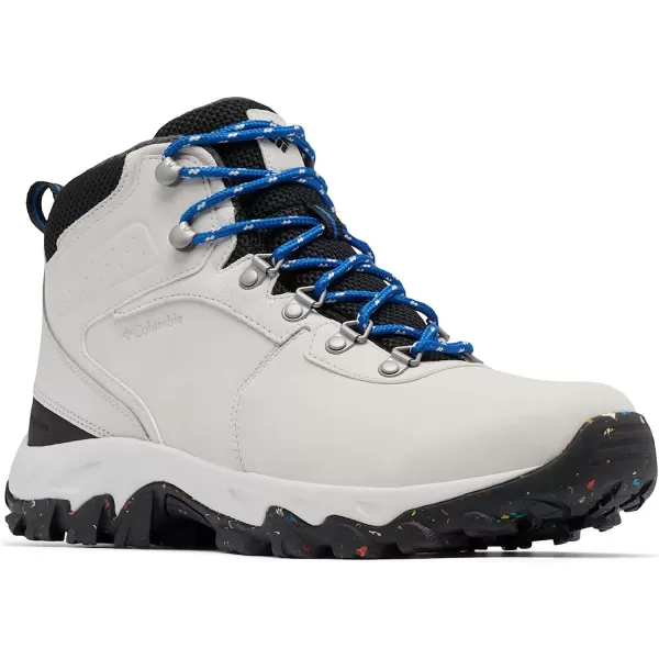 imageColumbia Mens Newton Ridge Plus Ii Waterproof Hiking ShoeSilver Grey Bright Indigo
