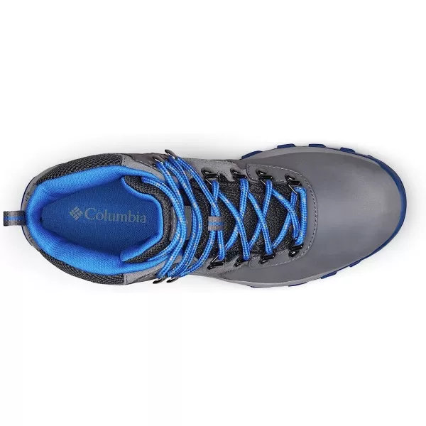 imageColumbia Mens Newton Ridge Plus Ii Waterproof Hiking ShoeTi Grey Steel Blue Jay