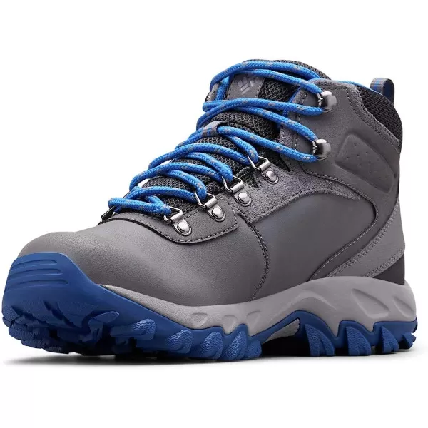 imageColumbia Mens Newton Ridge Plus Ii Waterproof Hiking ShoeTi Grey Steel Blue Jay
