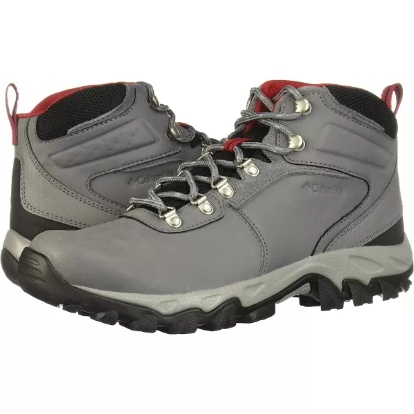 imageColumbia Mens Newton Ridge Plus Ii Waterproof Hiking ShoeTi Grey Steel Blue Jay