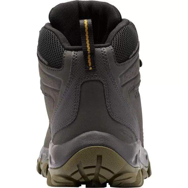 imageColumbia Mens Newton Ridge Plus Wp Hiking ShoeDark Grey  Stone Green