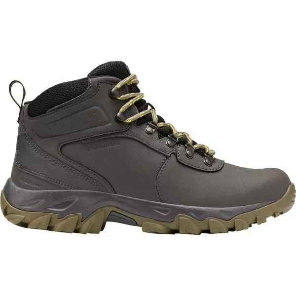 imageColumbia Mens Newton Ridge Plus Wp Hiking ShoeDark Grey  Stone Green