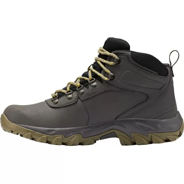 imageColumbia Mens Newton Ridge Plus Wp Hiking ShoeDark Grey  Stone Green