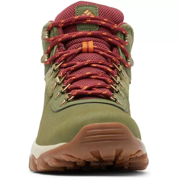 imageColumbia Mens Newton Ridge Plus Wp Hiking ShoeHiker Green Marsala Red