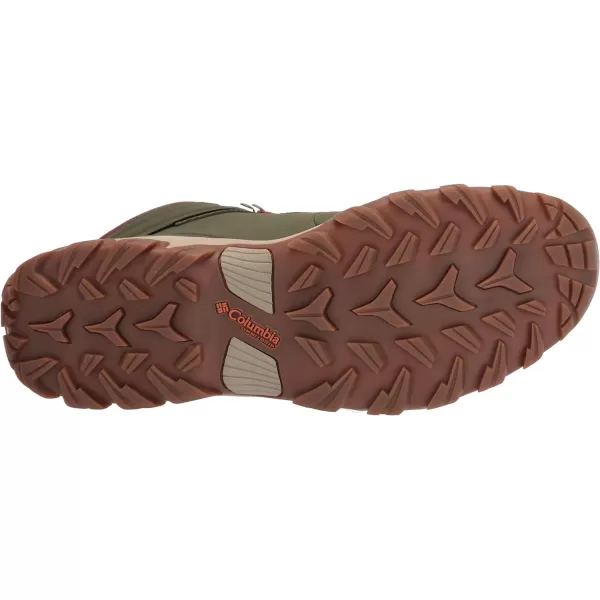 imageColumbia Mens Newton Ridge Plus Wp Hiking ShoeHiker Green Marsala Red