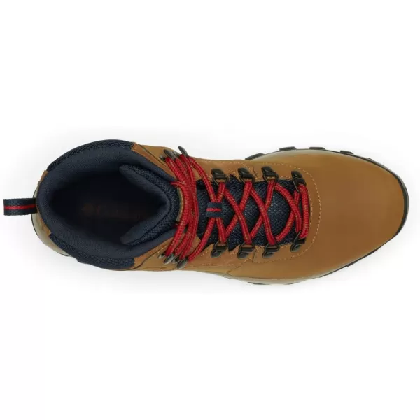 imageColumbia Mens Newton Ridge Plus Wp Hiking ShoeLight BrownRed Velvet
