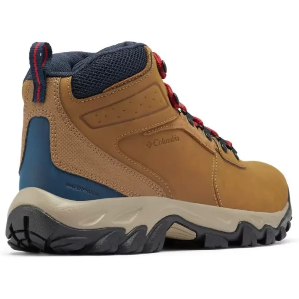 imageColumbia Mens Newton Ridge Plus Wp Hiking ShoeLight BrownRed Velvet