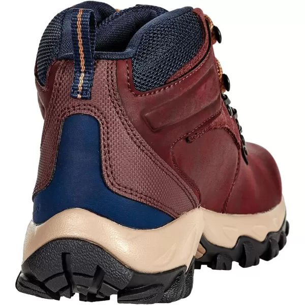imageColumbia Mens Newton Ridge Plus Wp Hiking ShoeMadder Brown  Collegiate Navy