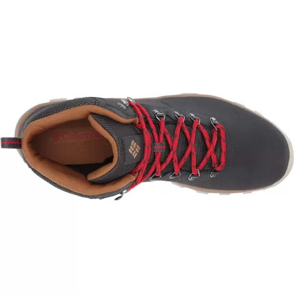 imageColumbia Mens Newton Ridge Plus Wp Hiking ShoeShark  Mountain Red