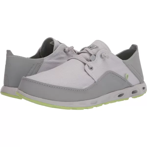 imageColumbia Mens PFG Bahama Vent Relaxed Boat ShoeGrey IceJade Lime