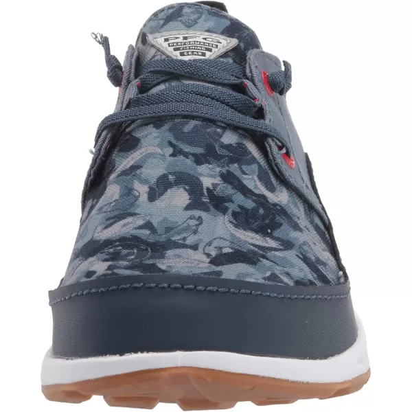 imageColumbia Mens PFG Bahama Vent Relaxed Boat ShoeZincBright Red