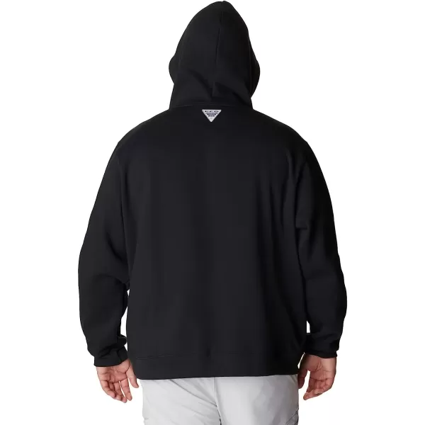 imageColumbia Mens PFG Fish Flag Ii HoodieBlackGraphite Usa