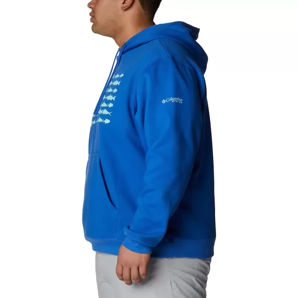 imageColumbia Mens PFG Fish Flag Ii HoodieBlue MacawGulf Stream Usa