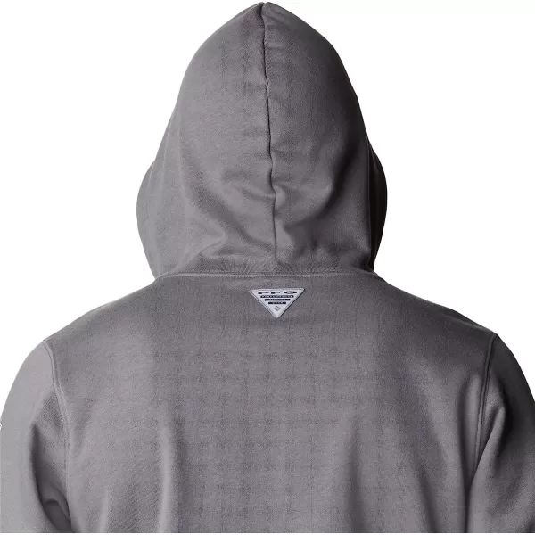 imageColumbia Mens PFG Fish Flag Ii HoodieCity GreyWhite Tx