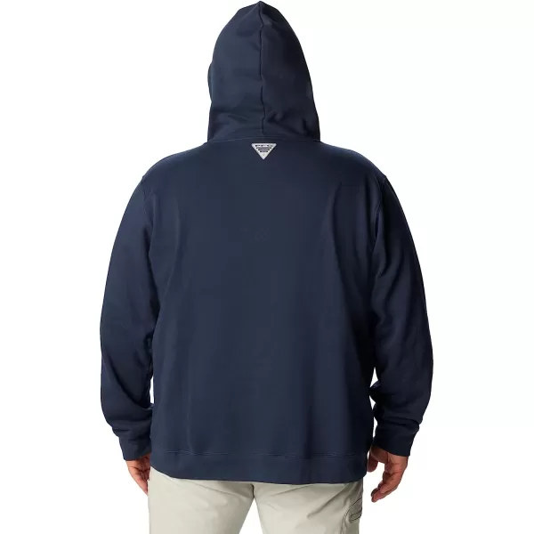 imageColumbia Mens PFG Fish Flag Ii HoodieCollegiate NavyWhite Alaska Fish