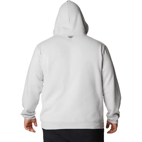 imageColumbia Mens PFG Fish Flag Ii HoodieCool GreyWhite Usa