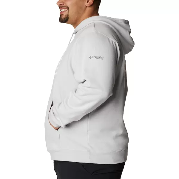 imageColumbia Mens PFG Fish Flag Ii HoodieCool GreyWhite Usa