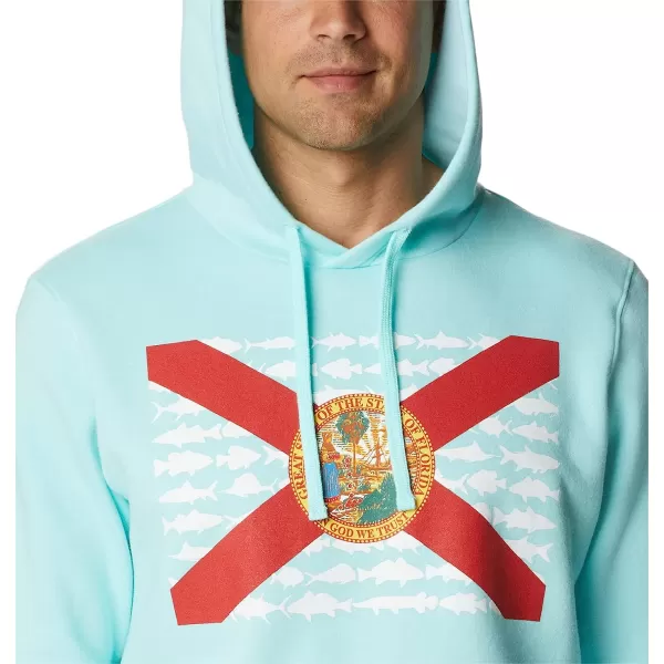 imageColumbia Mens PFG Fish Flag Ii HoodieGulf StreamFlorida