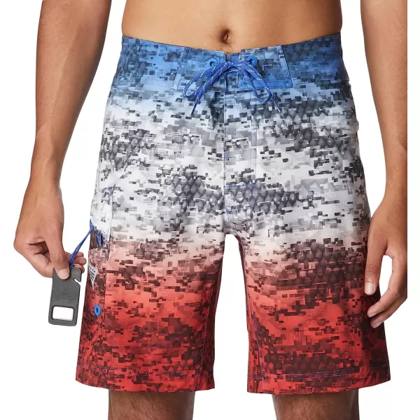 imageColumbia Mens PFG Offshore Ii Board ShortAmericana Digi Camo Fade