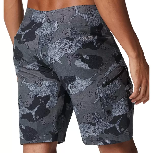 imageColumbia Mens PFG Offshore Ii Board ShortBlack Gamefish Camo