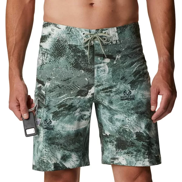 imageColumbia Mens PFG Offshore Ii Board ShortCool Green Realtree Horizon