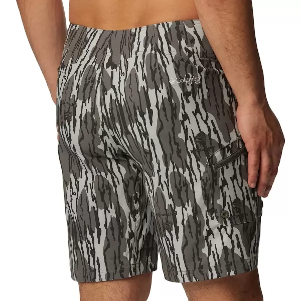 imageColumbia Mens PFG Offshore Ii Board ShortCool Grey Mossy Oak Bottomland