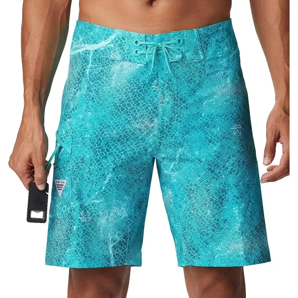 imageColumbia Mens PFG Offshore Ii Board ShortDolphin Realtree Mako