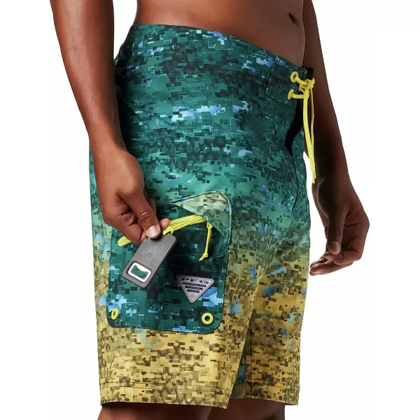 imageColumbia Mens PFG Offshore Ii Board ShortDorado Digi Camo Fade