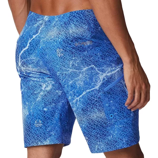 imageColumbia Mens PFG Offshore Ii Board ShortHarbor Blue Realtree Mako