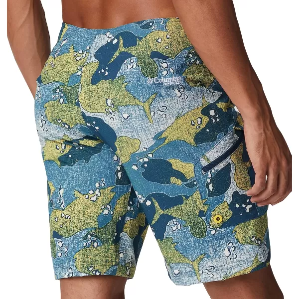 imageColumbia Mens PFG Offshore Ii Board ShortSun Glow Gamefish Camo