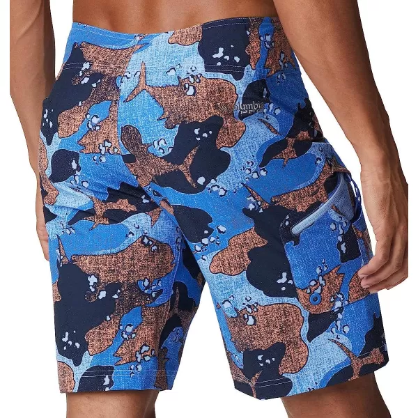 imageColumbia Mens PFG Offshore Ii Board ShortVivid Blue Gamefish Camo
