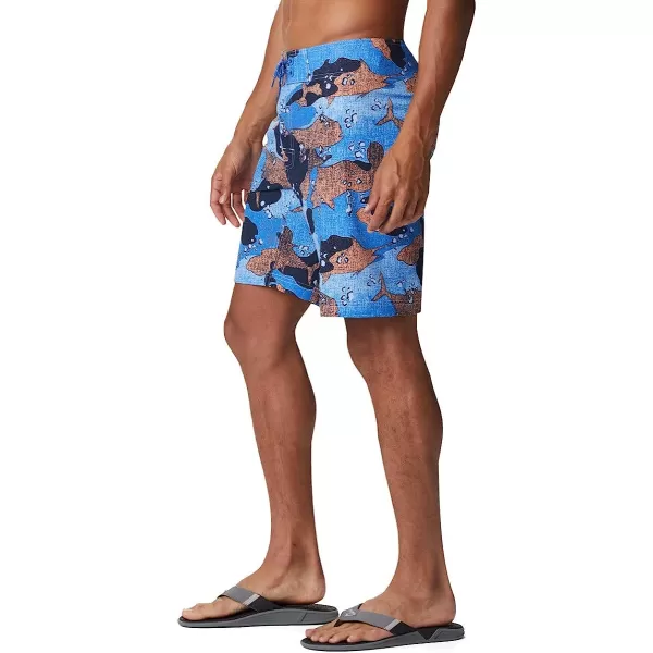 imageColumbia Mens PFG Offshore Ii Board ShortVivid Blue Gamefish Camo