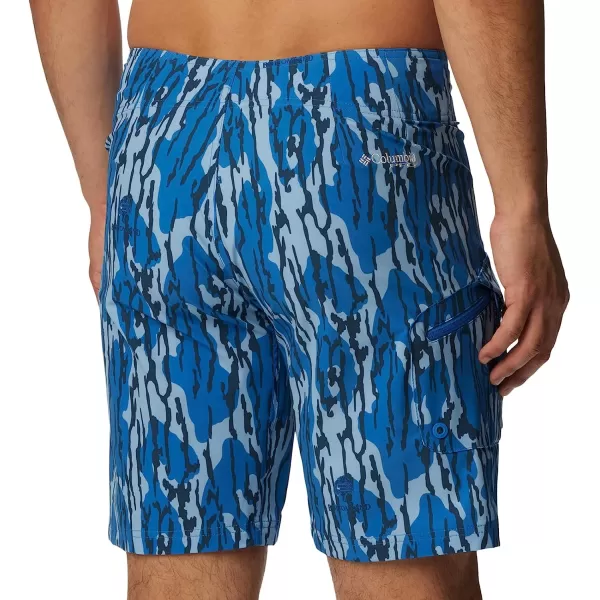 imageColumbia Mens PFG Offshore Ii Board ShortVivid Blue Mossy Oak Bottomland