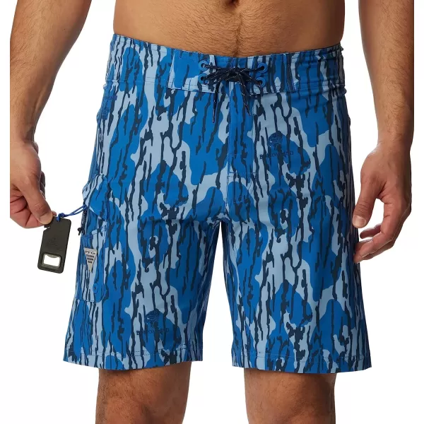 imageColumbia Mens PFG Offshore Ii Board ShortVivid Blue Mossy Oak Bottomland
