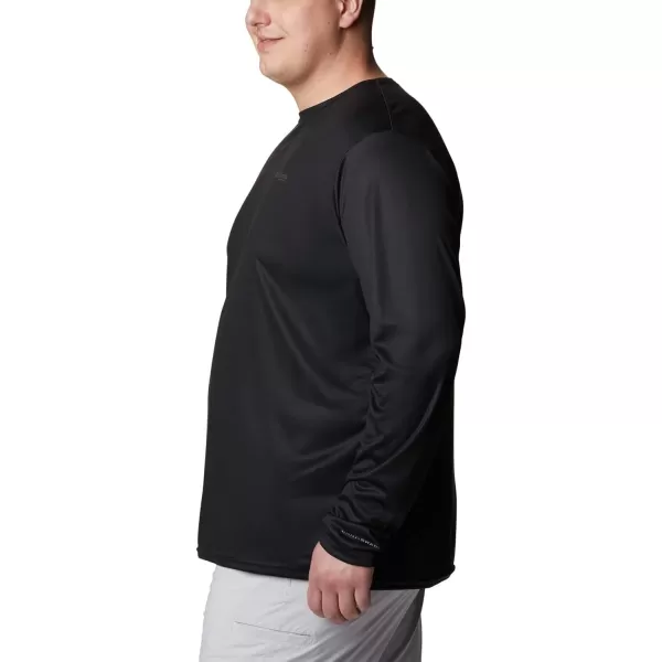 imageColumbia Mens PFG Terminal Tackle Fish Flag Long Sleeve Fishing ShirtBlack Graphite Can Fish