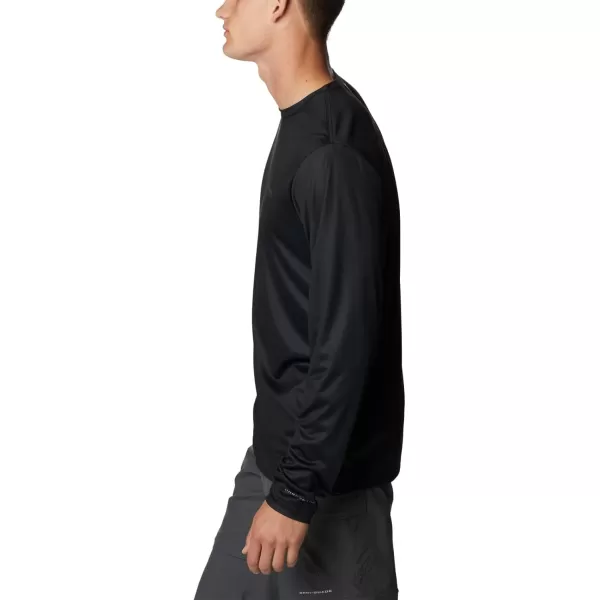 imageColumbia Mens PFG Terminal Tackle Fish Flag Long Sleeve Fishing ShirtBlack Graphite Can Fish