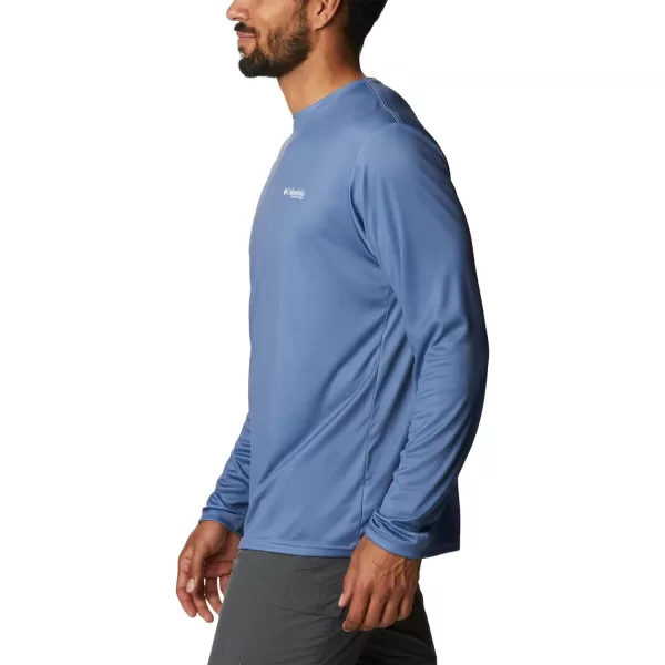 imageColumbia Mens PFG Terminal Tackle Fish Flag Long Sleeve Fishing ShirtBluestoneSc Fish
